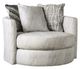 Furniture of America® Eimear Off-White Swivel Chair-0