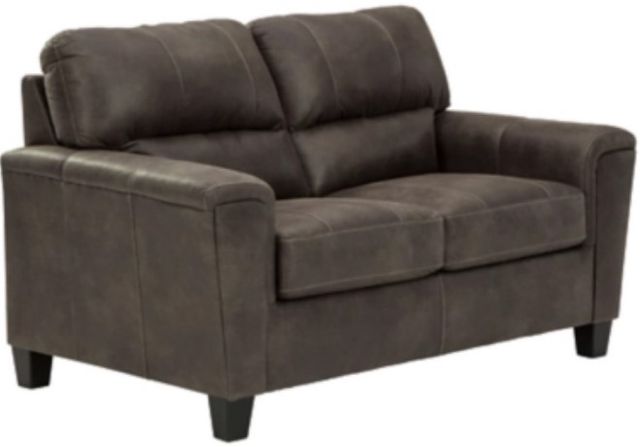 Signature Design by Ashley® Navi 2-Piece Smoke Sofa Set-2