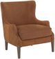 Fairfield® The Leather Reserve Maverick Cider Lounge Chair-0