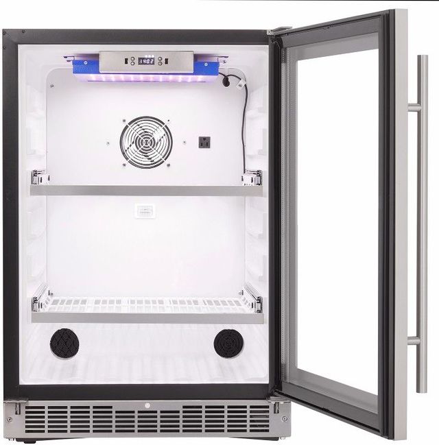 Danby® Fresh 5.8 Cu. Ft. Stainless Steel Home Herb Grower-3