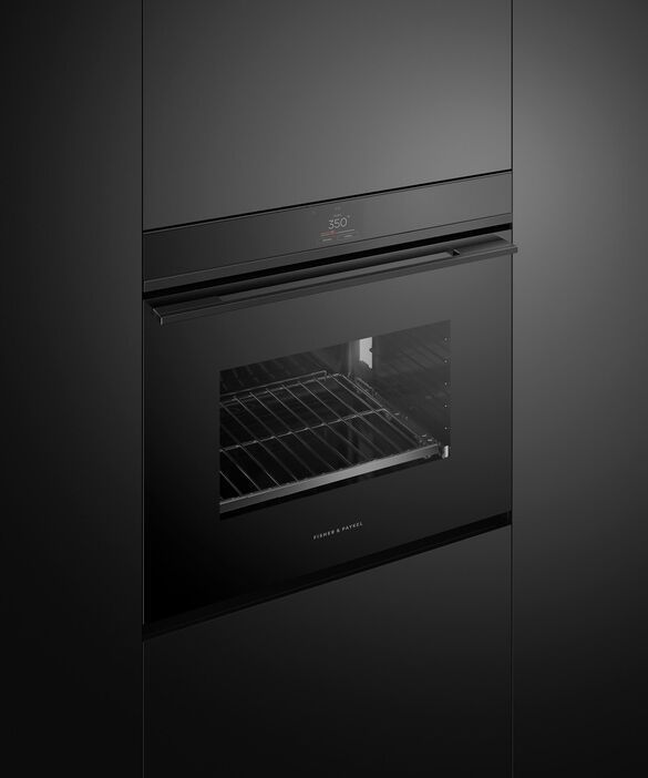 Fisher & Paykel Series 9 30" Black Electric Built In Single Oven