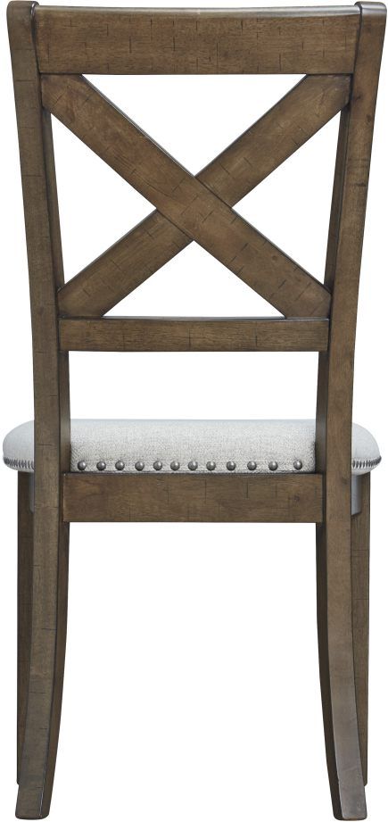 Signature Design by Ashley® Moriville Beige Dining Side Chair-2