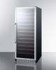 Summit® 24" Stainless Steel Wine Cooler-1