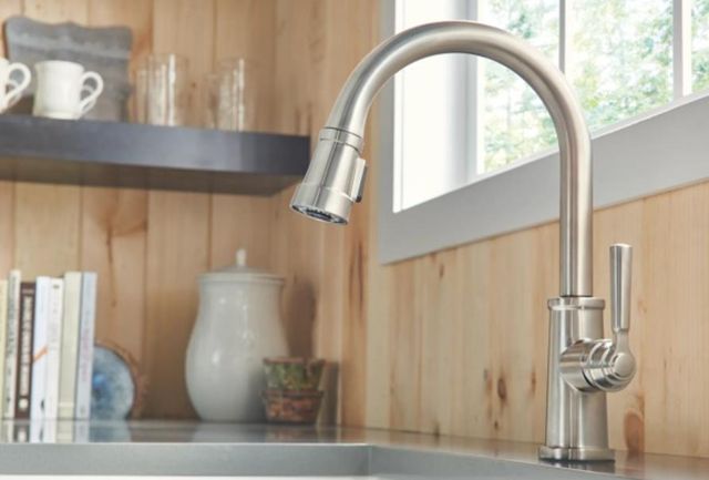 Peerless Westchester® Stainless Single Handle Pull-Down Kitchen Faucet-2