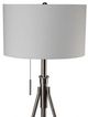 Furniture of America® Zaya Brushed Steel Table Lamp-1