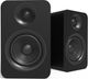 Kanto YU 4" Matte Black Bookshelf Speaker Pair-0