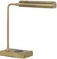 Cal® Lighting & Accessories Delray Antique Brass Desk Lamp-0