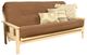 Kodiak Furniture Monterey Marmont Mocha/Antique White Full Futon with Mattress-0