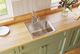 Elkay Lustertone® Lustrous Satin 19.5'' 1-Hole Single Bowl Drop-in Laundry Sink with Perfect Drain®-2