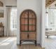 Nest Home Collections Victoria Antique Natural Door Cabinet -1