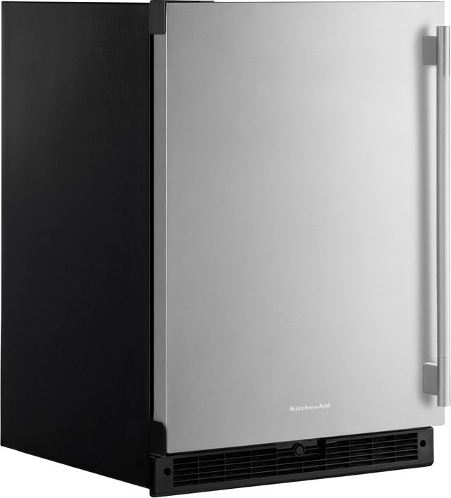 KitchenAid® 24" 5.0 Cu. Ft. Stainless Steel Undercounter Refrigerator-4