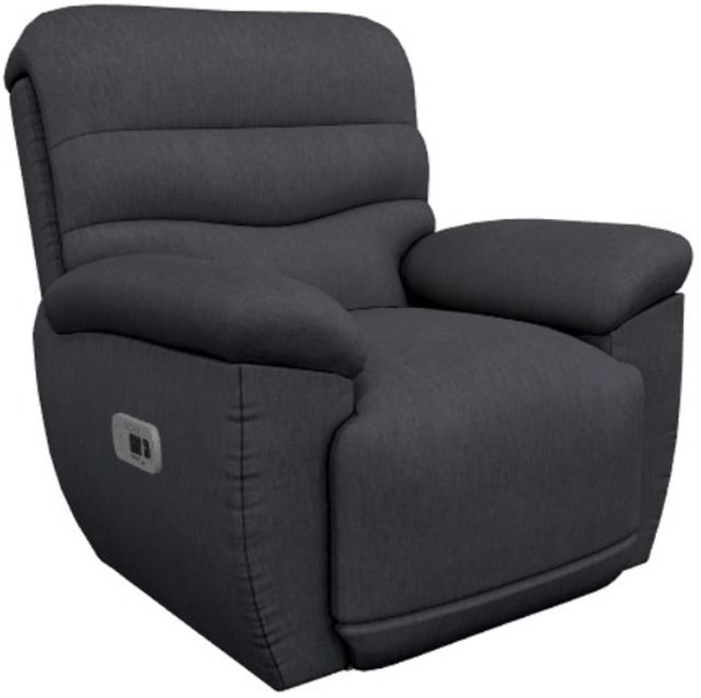 La-Z-Boy® Joshua Midnight Power Rocking Recliner with Headrest-0