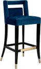TOV Furniture Hart Navy Velvet Counter Stool-0
