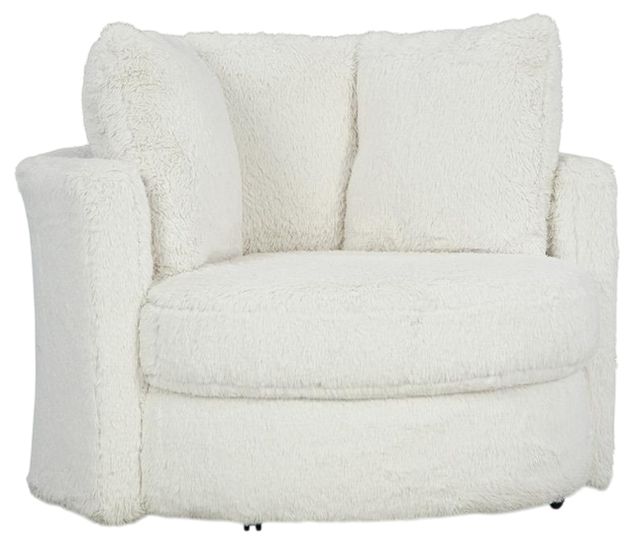 Albany Industries Yakety Yak Natural Fur Swivel Pod-0