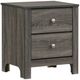 Elements International Sami Gray Youth Nightstand-0