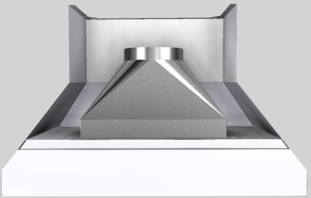 Vent-A-Hood® 48" White Wall Mounted Range Hood-3