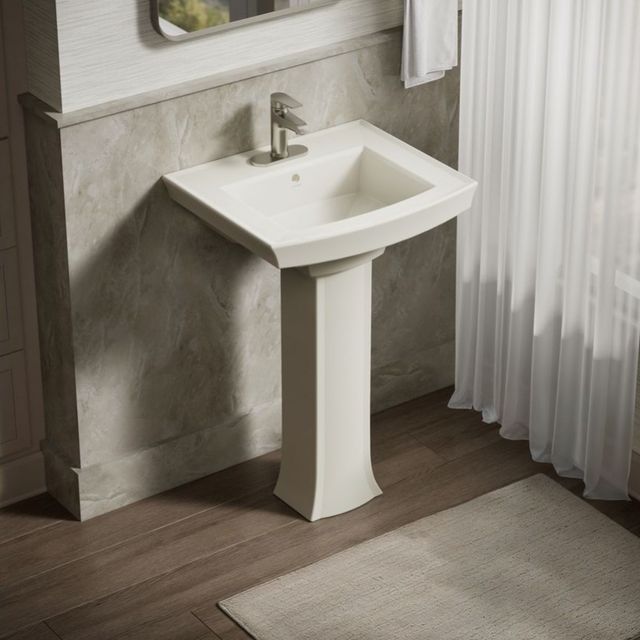 Kohler Archer® Biscuit Pedestal Only-1