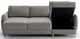 Luonto® Furniture Customizable Delta Loveseat Sleeper Sectional with Chaise Reversible-4