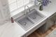 Elkay Quartz Classic® Graystone 33" x 22" x 5-1/2" Double Bowl Drop-In ADA Sink with Perfect Drain®-2