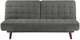 Homelegance® Driggs Dark Gray Convertible Sofa Bed-2