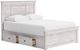 Signature Design by Ashley® Fenderport Whitewash Queen Panel Storage Bed-4