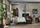 Hooker® Furniture Big Sky Charred Timber/Saxony Porcelain King Canopy Bed-4