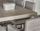 Universal Explore Home™ Modern Robards Quartz Dining Table with Bronze Base-2
