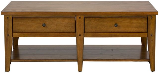 Liberty Furniture Lake House Oak Cocktail Table-2