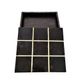 A & B Home Black 12" Tic-Tac-Toe Box-4