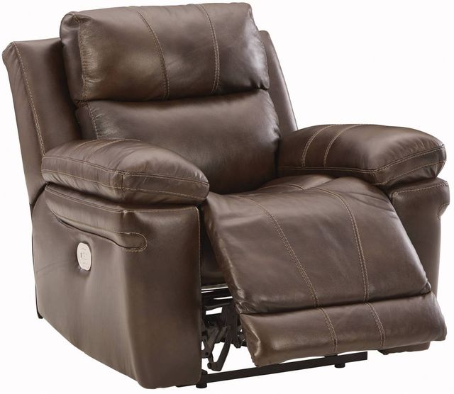 Signature Design by Ashley® Edmar Chocolate Power Recliner-1