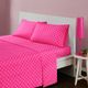 Olliix by Mi Zone Dark Pink Twin Polka Dot Printed 100% Cotton Sheet Set-5