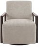 Olliix by Madison Park Reed Light Tan Swivel Chair-1