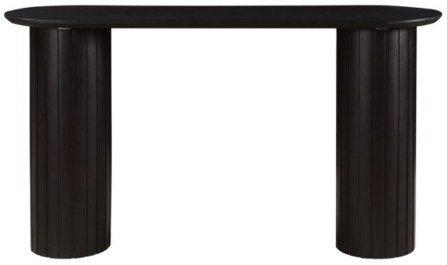 Moe's Home Collection Povera Black Console Table-1