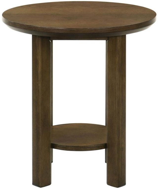 Coaster® Ottowa Brown Side Table-1