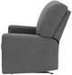 Signature Design by Ashley® Seyler Lane Graystone Manual Rocker Recliner-4