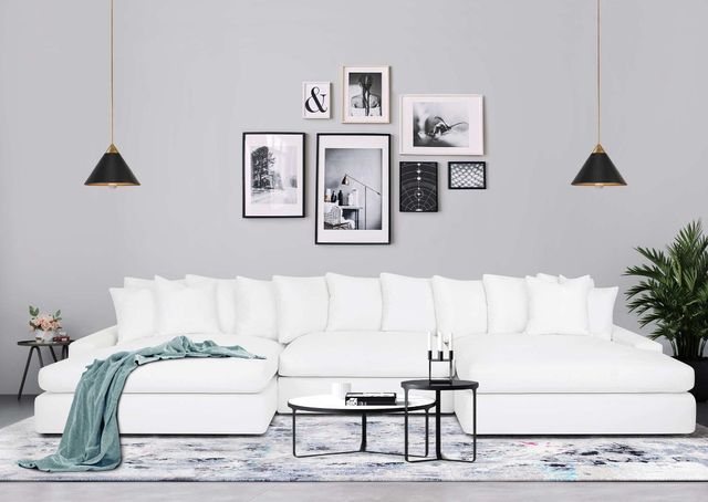 Franklin™ London 3-Piece Aries Glacier U-Shape Sectional-1