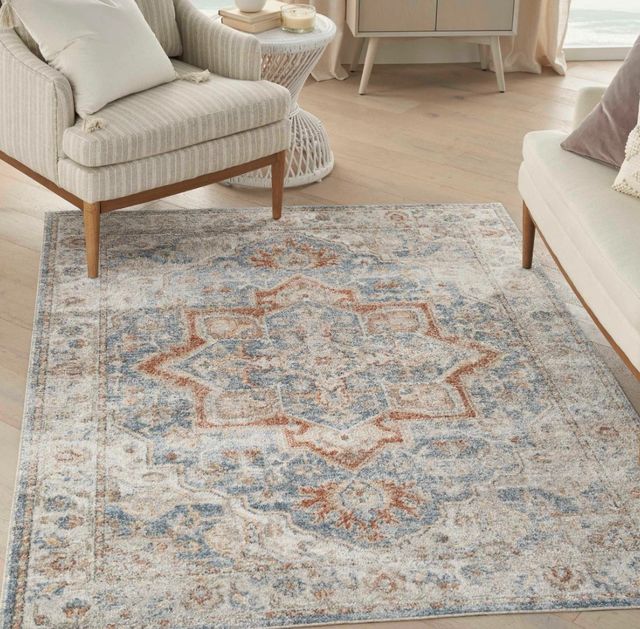 Nourison Home™ Astra Machine Washables 5'x7' Style 14 Area Rug-2