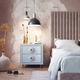 TOV Furniture Blush/Grey Juku Large Pendant Light-5