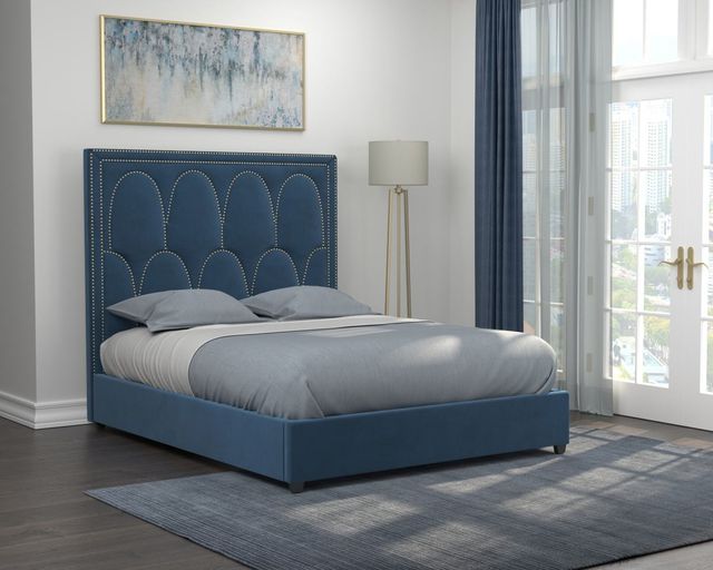 Coaster® Bowfield Blue Queen Bed-1