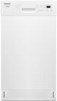 Whirlpool® 18" White Front Control Built In Dishwasher-0