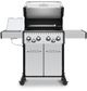 Broil King® Baron™ S 490 PRO 3-Burner Stainless Steel Freestanding Liquid Propane Grill-0