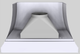 Vent-A-Hood® Designer Series 48" White Wall Mounted Range Hood-4