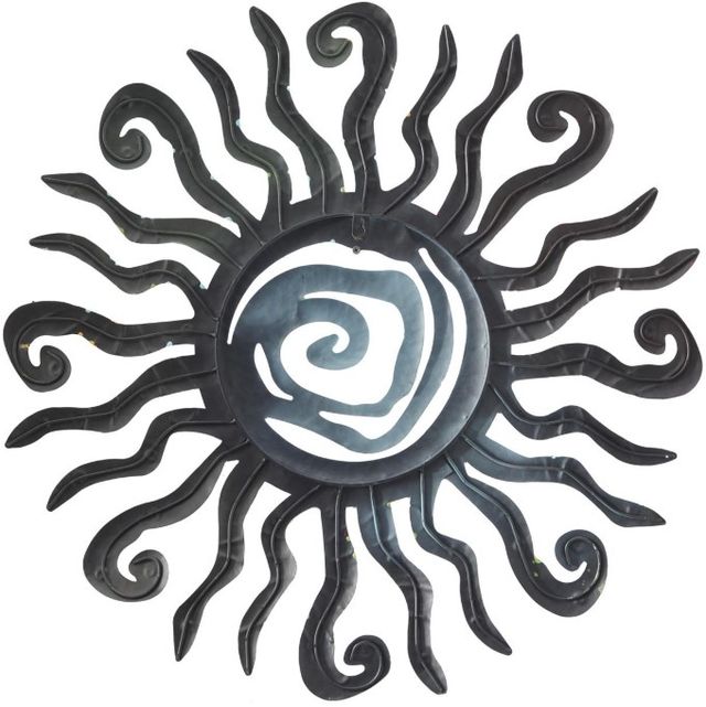 Deco Marche Sun Wall Decor with Abstract Patterns-1