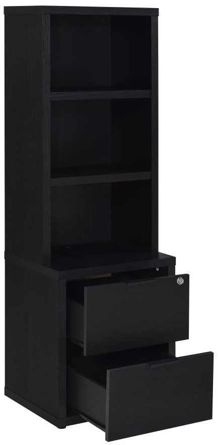 Coaster® Westpark 3-Piece Black Bookcase Set-2