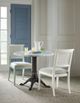Hooker® Furniture Charleston Gray Bistro Table with Garden Gate Base-1
