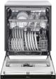 LG 24" Black Built In Front Control Dishwasher with QuadWash™ and 3rd Rack-4