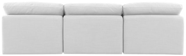 Meridian Furniture Indulge 3-Piece White Sofa-2