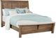 Vaughan-Bassett Centennial Solids Chestnut Creek Fawn Queen Sleigh Bed With Bench Footboard-0