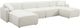 TOV Furniture Travie 6-Piece Sand U-Shape Modular Sectional-0