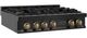 ZLINE Autograph Edition 36" Black Stainless Steel Gas Rangetop-1